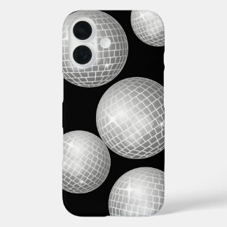Disco Ball Phone Case -レトログロー&パーティービア iPhone 16ケース