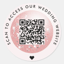 Disco Ball Scan To AccessのWebサイ結婚トQRコード