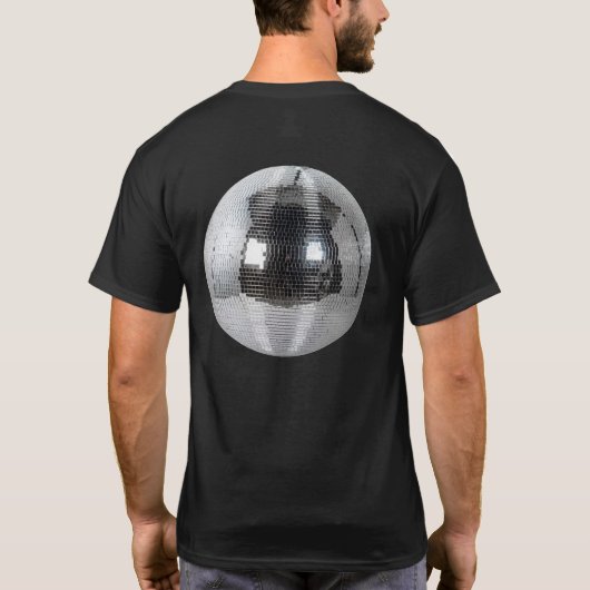 disco ball tシャツ (裏面)