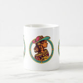 Disco Cowgirl Mug – Retro Western Autumn Vibes コーヒーマグカップ (中央)