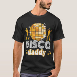 Disco Daddyレトロマッチング60s 70sパーティー衣装 Tシャツ