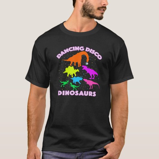 Disco Dancing Dinosaurs Prove Awesome Teacher Pres Tシャツ (正面)