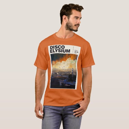 Disco Elysium Disco Elysium Disco Elysium Disco El Tシャツ (正面フル)