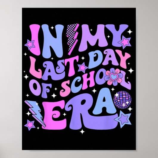 Disco Groovyこんにちは私の学校の最後の日 ポスター (正面)
