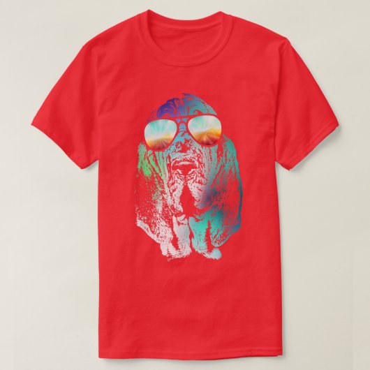 Disco Groovyブラッドハウンド犬のギフト Tシャツ (デザイン正面)