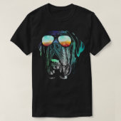 Disco Groovy Cane Corso  Dog Gift  Tシャツ (デザイン正面)