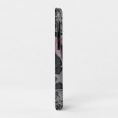 Disco Hearts Minimal Phone Case – Sleek Glam Style Case-Mate iPhoneケース (裏面/左)