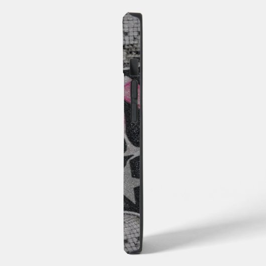 Disco Hearts Protective Phone Case – Chic Glam Sty Case-Mate iPhoneケース (裏面 / 左)