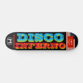 DISCO INFERNO スケートボード 7¾" デッキ (横)