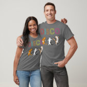 Disco Katzen Tanz CatテクノDJ Electro Musik Tシャツ (ユニセックス)