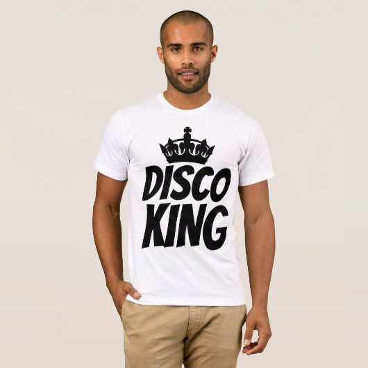 DISCO KINGヴィンテージメンズTシャツ Tシャツ (正面フル)