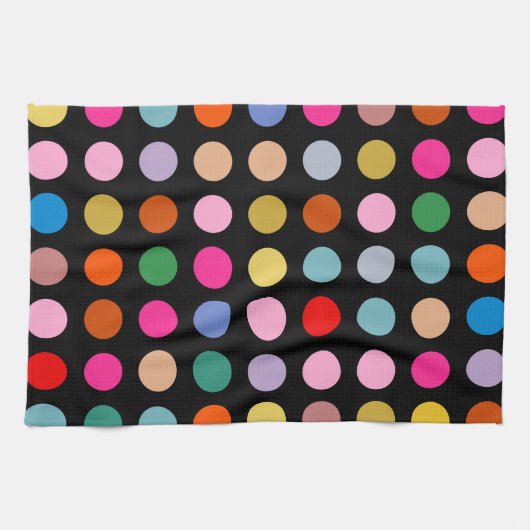 Disco Lights キッチンタオル (横)