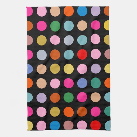 Disco Lights キッチンタオル (縦)