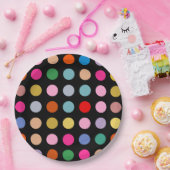 Disco Lights ペーパープレート (パーティー)