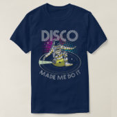 Disco Made Me Do ItAstronaut DJ Tシャツ (デザイン正面)
