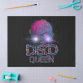 Disco Queen - 70's Discoをテーマにしたヴィンテージ70年代 薄葉紙 (クラフト)