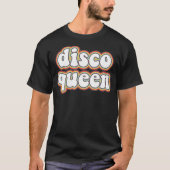 Disco Queen Roller Disco Outfit 70s Costume For Wo Tシャツ (正面)