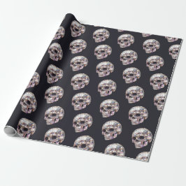 Disco Skull Black Gift ラッピングペーパー