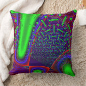 Disco Techダイクロイックガラスフラクタル クッション (ブランケット)