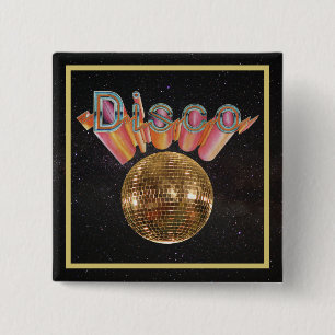 Disco the Night Away 缶バッジ