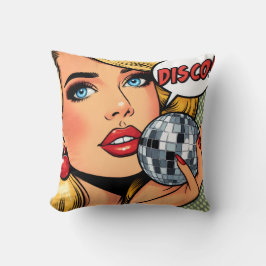 Disco Throw Cushion クッション