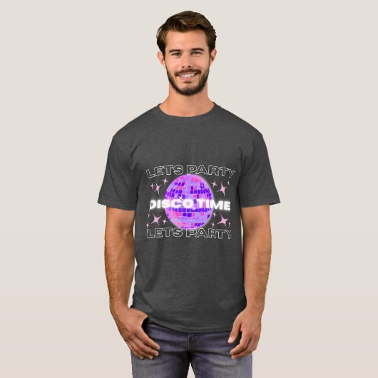 Disco Time Party T-Shirt Tシャツ (正面フル)