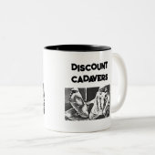 Discount Cadavers Mug ツートーンマグカップ (正面右)