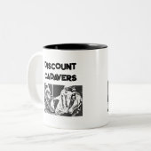 Discount Cadavers Mug ツートーンマグカップ (正面左)