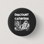 Discount Cadavers Pin 缶バッジ (正面)