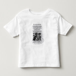 「Discoursのl'Origineとles Fondements トドラーTシャツ