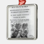 「Discoursのl'Origineとles Fondements メタルオーナメント (左)