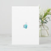 Discover エレガント Flat日付カードの保存 セーブザデート (スタンド正面)