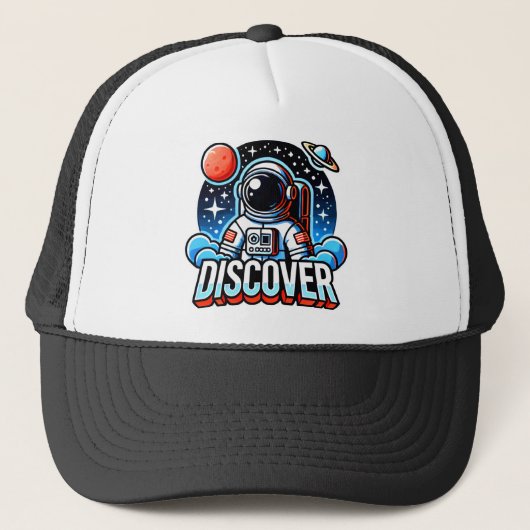 DISCOVER-EVA キャップ (正面)