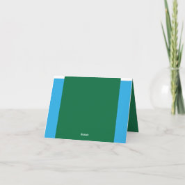 Discover the Perfect Blend of Green, Azure, Aqua,  サンキューカード
