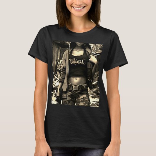 Discover the Perfect Women's Basic T-Shirt - Comfo Tシャツ (正面)