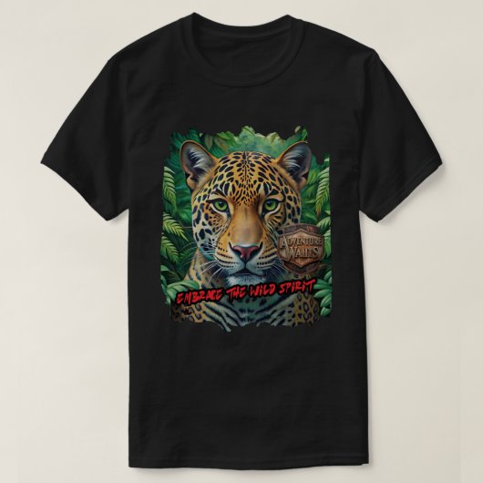 Discover the untamed beauty within. tシャツ (デザイン正面)