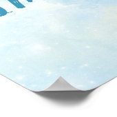 Discover You Imagination Poster (Blue) ポスター (角)