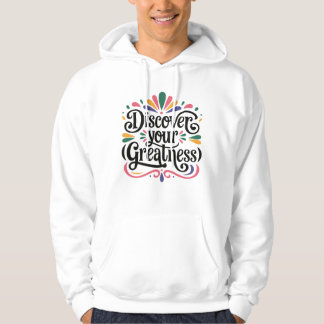 Discover Your Greatness Art - Positive Vibes パーカ