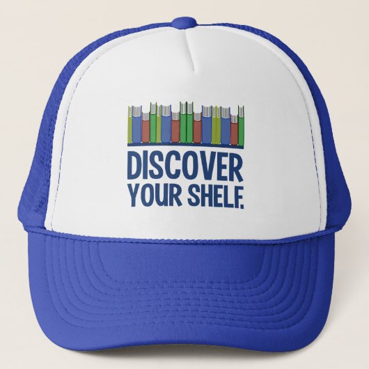 Discover Your Shelf hat – 色を選択 キャップ (正面)