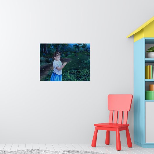 Discovering Fireflies ポスター (子ども部屋1)