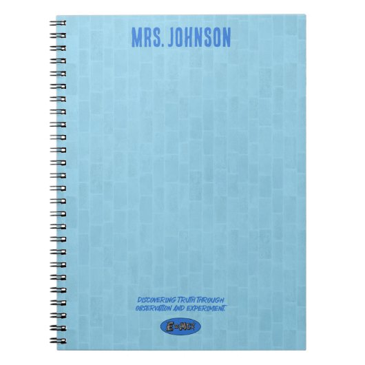 Discovering Truth: Observation & Experiment  ノートブック (正面)