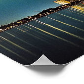 Discovery Over West Palm Beach print ポスター (角)