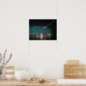 Discovery Over West Palm Beach print ポスター (キッチン)