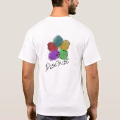 DiscTribeシークレットプランドゥードルディスクゴルフジャージー Tシャツ (裏面)