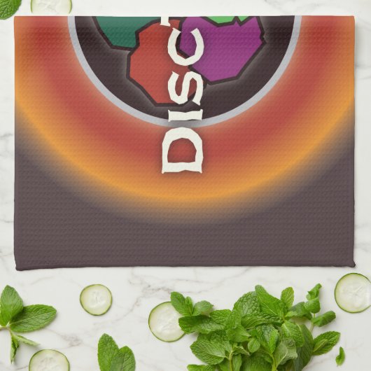 DiscTribeタオル キッチンタオル (折り畳み)