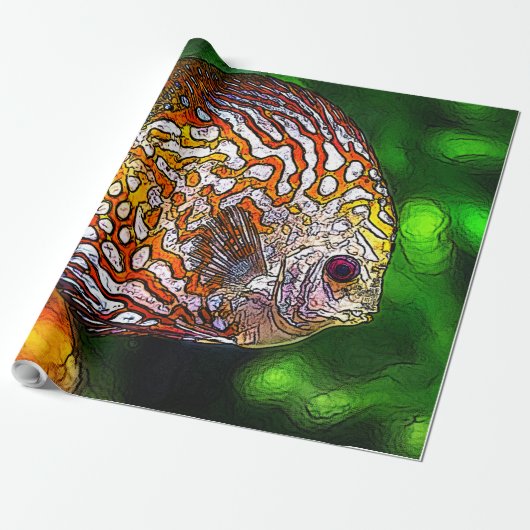 Discus_20170601_by_JAMColors ラッピングペーパー (アンロールド)