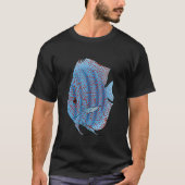 Discus Fish Keeper Symphysodon Aquarium Aquarist C Tシャツ (正面)