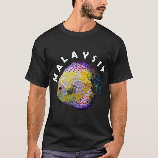 Discus Fish - Symphysodon Cichlid – かわいい1年生 Tシャツ (正面)