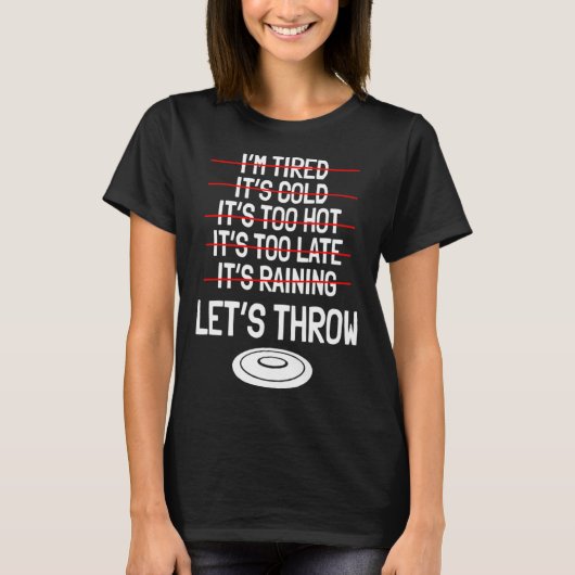 Discus Throw Player Disc Athletes Sports Track And Tシャツ (正面)