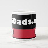 DISDadsのロゴのコーヒー・マグ ジャンボコーヒーマグカップ (正面)